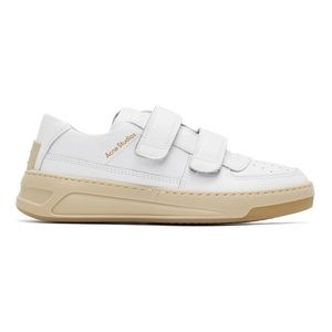 ACNE STUDIOS White Steffey Low-Top Sneakers